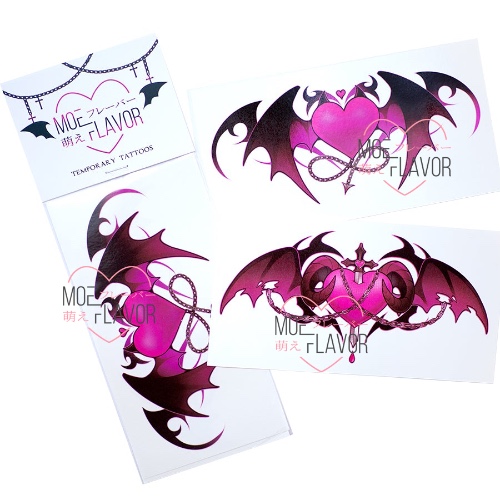 Succubus Womb Temporary Tattoos - 3D