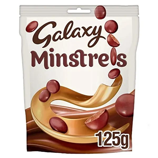Galaxy Minstrels Milk Chocolate Bag, Chocolate Gift, Easter Gifts, Easter Chocolate, Ramadan Gifts, 125g
