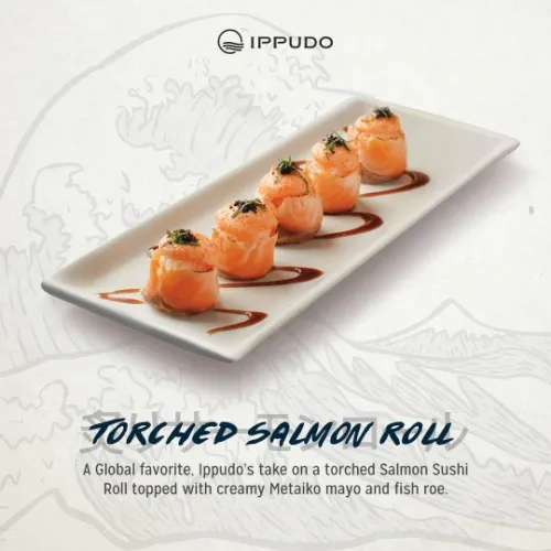 Torched Salmon Roll from Ippudo