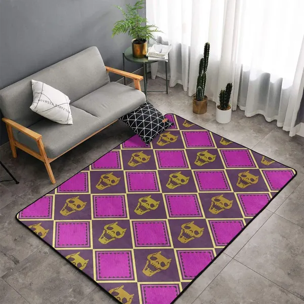UianYY Jo-Jo's Biz_arre Adve_nture Anime Area Rugs Indoor Decor Carpet Anime Room Otaku Carpets Bedroom Decoration 60 x 39 in -