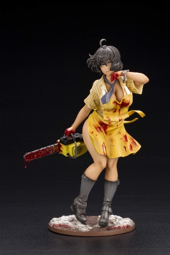 Kotobukiya The Texas Chainsaw Massacre: Leatherface Bishoujo Statue, Multicolor - 