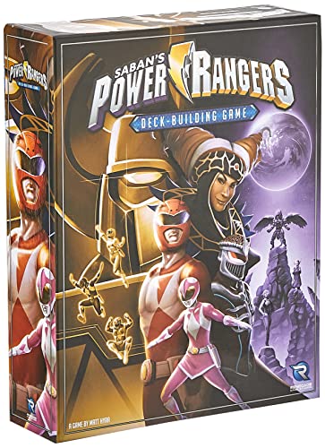 Renegade Game Studios Power Rangers Deck-Building Game 2-4 Players, 60 Minutes, Ages 13+ Core Set Everything you need to play!