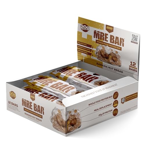 Throne Mia REDCON1 MRE Protein Bar, Banana Nut Bread Contains MCT
