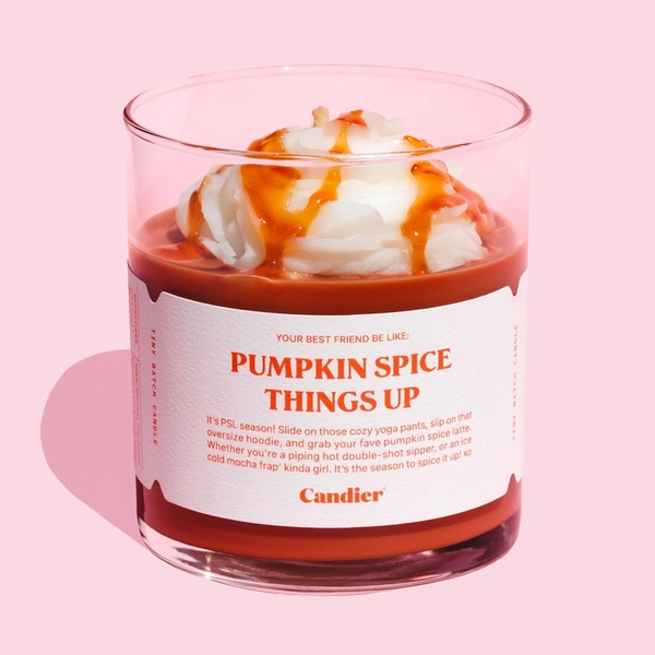 Candier Pumpkin Spice Things Up Candle