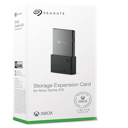 Seagate Storage Expansion Card , 1TB Solid State Drive - NVMe Expansion SSD for Xbox Series X|S (STJR1000400)