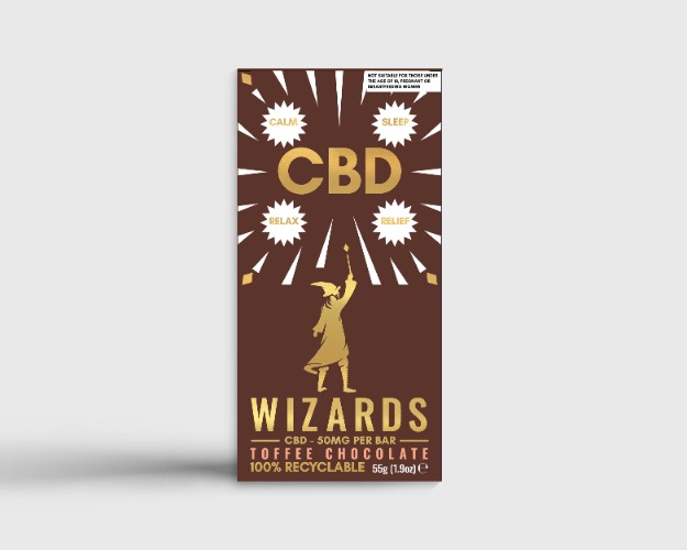The Wizards CBD Chocolate - Toffee