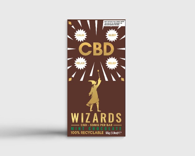 The Wizards CBD Chocolate - Mint