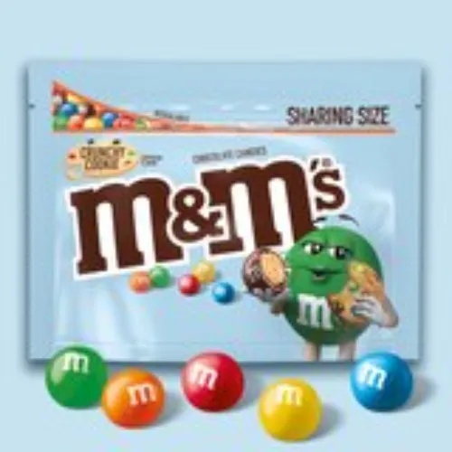 M&M's Crunchy Cookie Milk Chocolate Candy