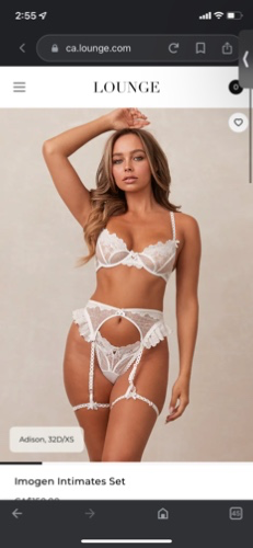 Imogen Intimates Bra (Set) - White | 36 / B