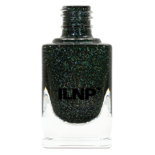 ILNP Holly - Deep Spruce Green Holographic Jelly Nail Polish - Holly 0.40 Fl Oz (Pack of 1)