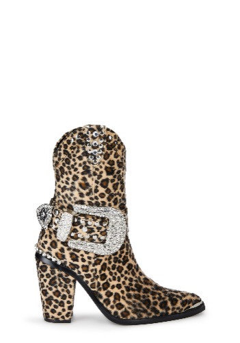 Sheriff Shine Cowboy Boots - Leopard | LEOPARD / US 7