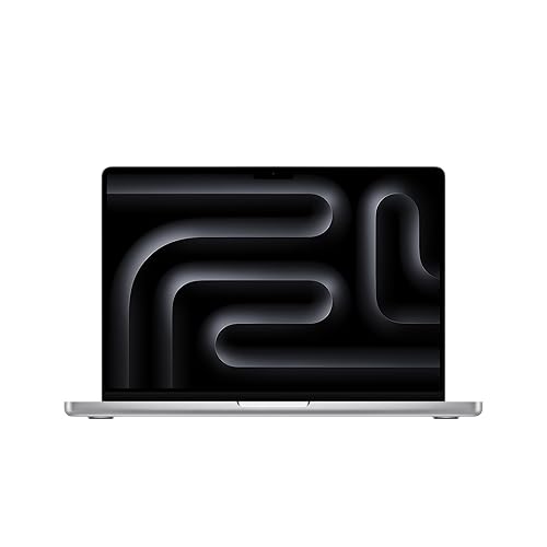 Apple 2023 MacBook Pro Laptop M3 Pro chip with 12‑core CPU, 18‑core GPU: Built for Apple Intelligence, 14.2-inch Liquid Retina XDR Display, 18GB Unified Memory, 1TB SSD Storage; Silver, English