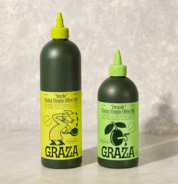Graza Drizzle and Sizzle EVOO, 4 Pack