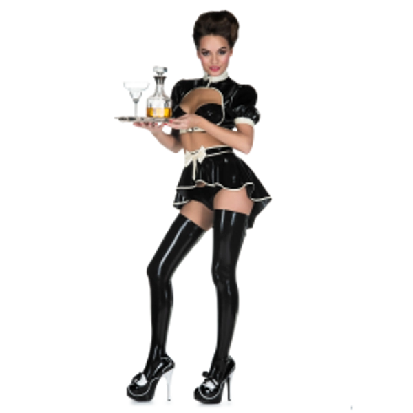 Aurora Latex Maid Set