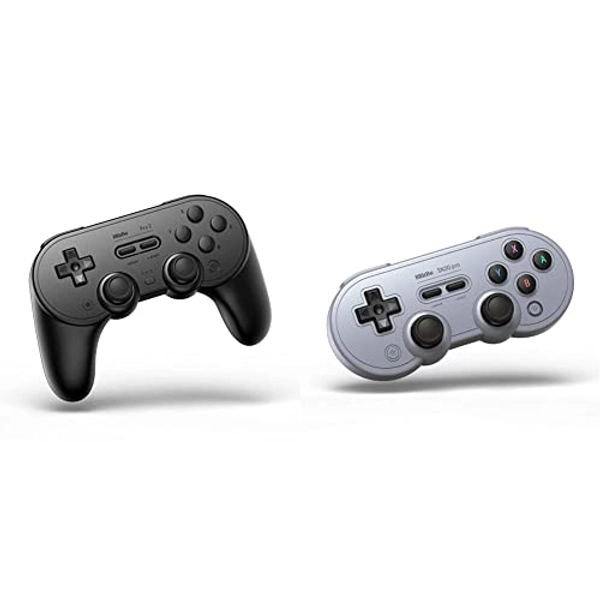 8Bitdo Pro 2 and Sn30 Pro Bluetooth Controller for Switch, PC, Android, iOS