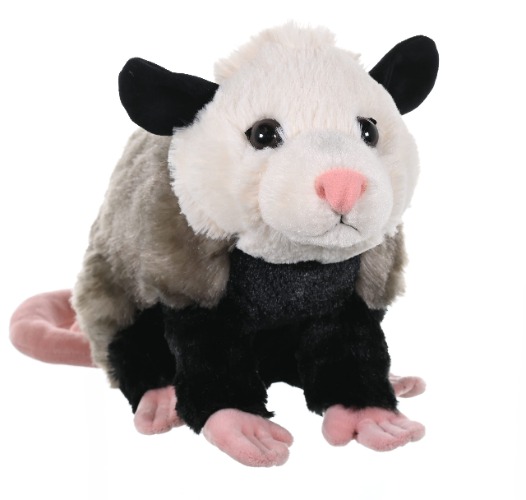 Wild Republic Opossum Plush, Stuffed Animal, Plush Toy, Gifts for Kids, Cuddlekins 12 Inches