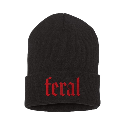 This Is The Worst - Feral Embroidered Beanie | Default Title