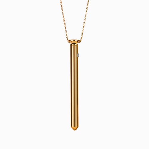 Vesper Vibrator Necklace by Crave | 24kt Gold