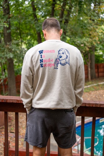 W.I.N.E Night Crew Neck | XXL