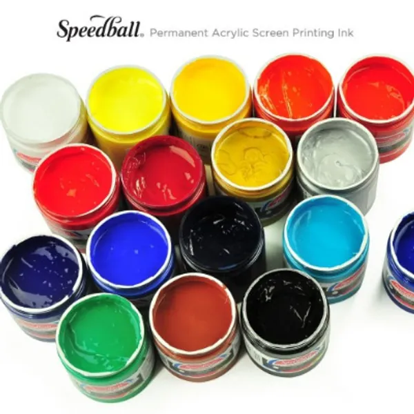 Speedball Permanent Acrylic Screen Printing Ink - 8 oz