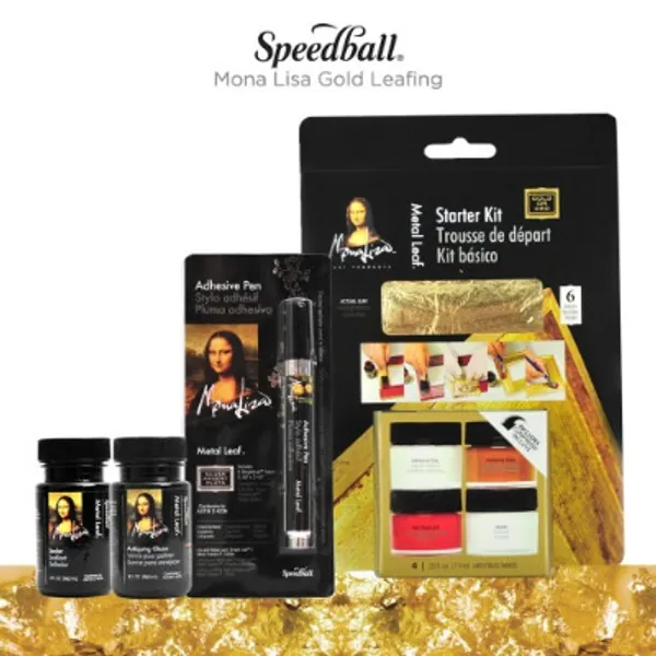 Speedball Mona Lisa Gold Leafing Starter Set