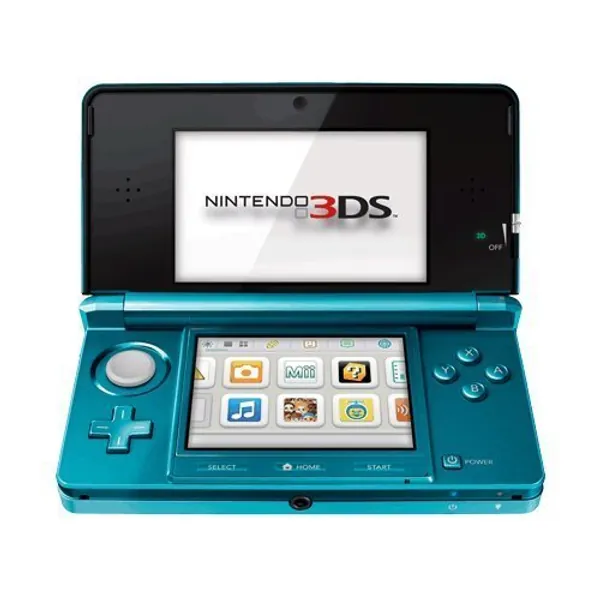 Nintendo 3DS Handheld System - Aqua Blue (Renewed)