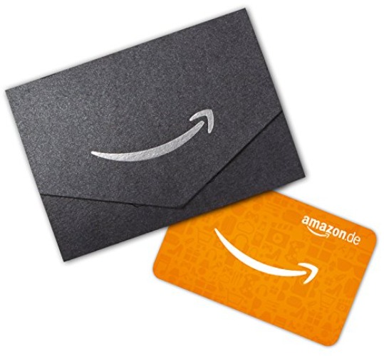 Amazon.de Geschenkkarte in Geschenkkuvert - EUR (Schwarz) - 0 - Geschenkkuvert Schwarz
