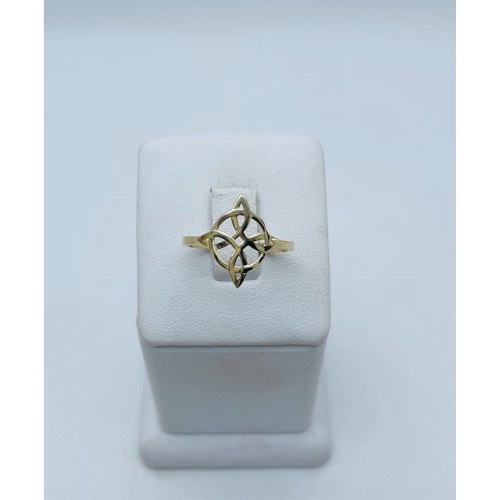 14k Gold Witch's Knot Ring