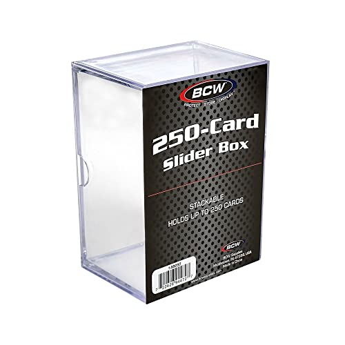 BCW 1-SB250 2 Piece Slider Box - 250 Count