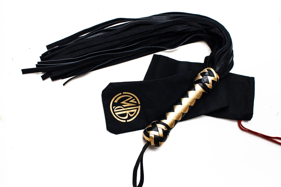 Gold & Black Flogger