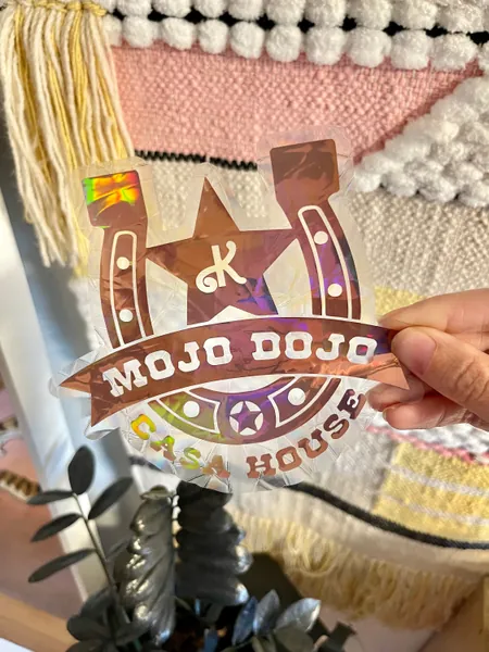 Mojo Dojo Casa House Suncatcher - Window decal, sticker, rainbows, funny, movie