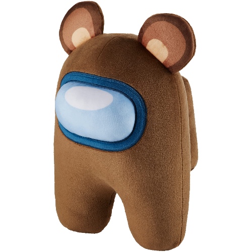 P.M.I. Among Us Plush Buddies Doll | Unbearable Bear - Brown 1-Foot-Tall Huggable Among Us Plushie Collectibles | Playable Among Us Toys | Among Us Kids’ Toys 12 Inches - 