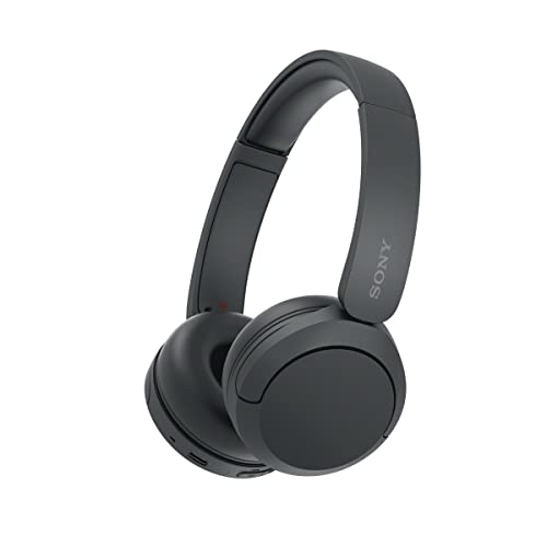 Sony WH-CH520 Wireless Headphones Bluetooth On-Ear Headset with Microphone, Black New - Black