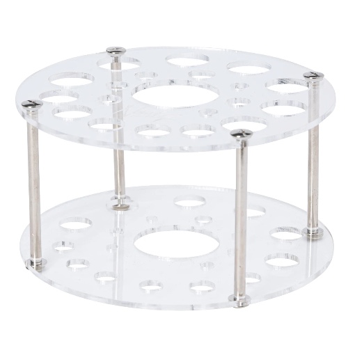 Acrylic Makeup Brush Holder - Clear