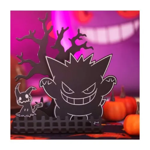 Gengar & Mimikyu Metal Sculpture