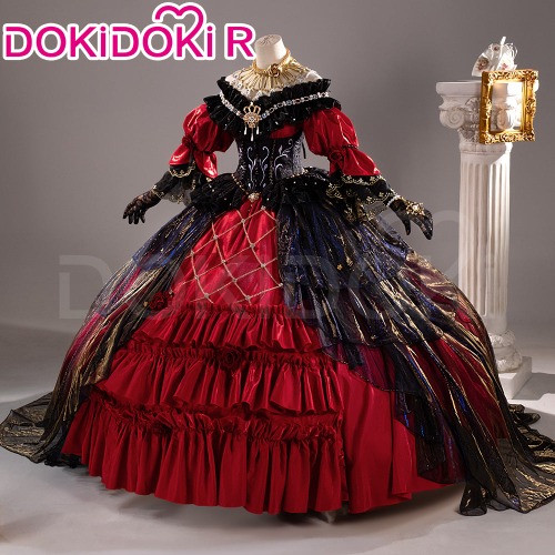  Identity V Mary Cosplay Costume Mrs.Red Bloody Queen