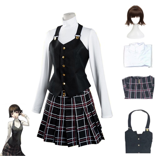 Makoto cosplay + wig (Persona 5)