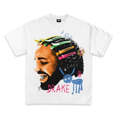 Drake For All The Dogs White Graphic T-Shirt | XS / Mens / White