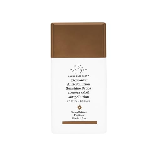 DRUNK ELEPHANT D-Bronzi Anti-Pollution Sunshine Serum, Strengthens,Replenishing, Liquid