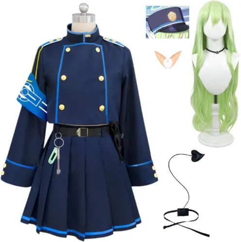 Blue Archive Tachibana Hikari Cosplay (Costume and Wig)
