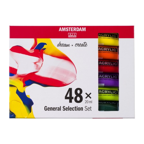 Paint Acrylic Set - 48 x 20 ml