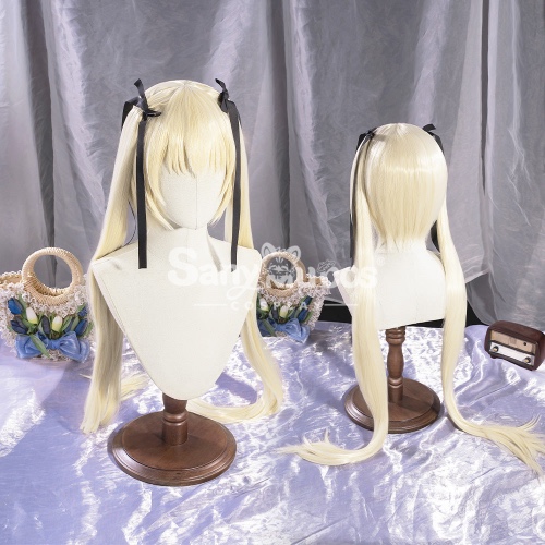 【In Stock】Game Yosuga no Sora Cosplay Kasugano Sora Double ponytail Cosplay Wig