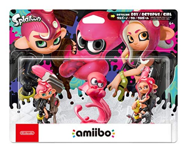 Nintendo Splatoon Series - Octoling Amiibo 3-pack - Switch - Original Version