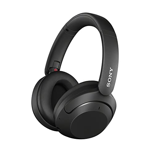 Sony WH-XB910N EXTRA BASS Noise Cancelling Headphones, Wireless Bluetooth Over the Ear Headset with Microphone and Alexa Voice Control, Black - Black