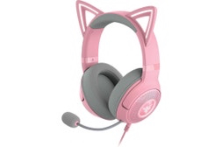 Razer Kraken V2 Wired USB Headset with Interchangeable Ears (Quartz Edition) | Mighty Ape NZ