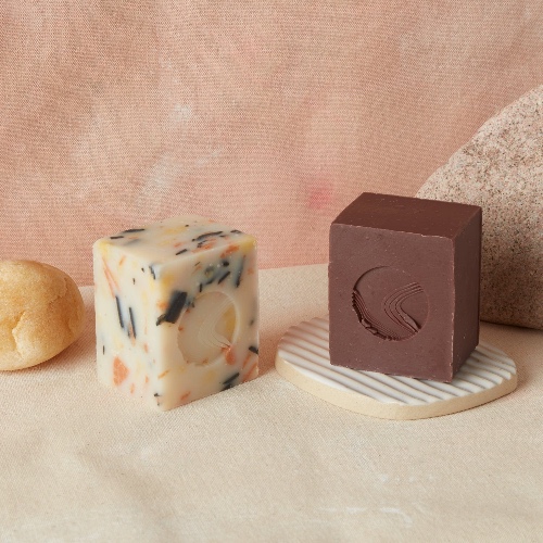 Tulsi & Palo Santo Body Bar Duo