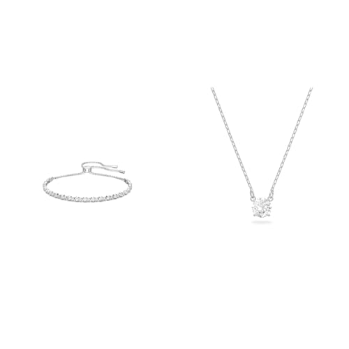 Swarovski Solitaire Anhänger - Bundle mit Attract Halskette