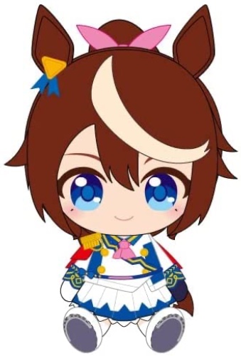 Uma Musume: Pretty Derby - Toukai Teiou - Chibi Nuigurumi - Uma Musume Pretty Derby Chibi Nuigurumi (Bandai) - Brand New