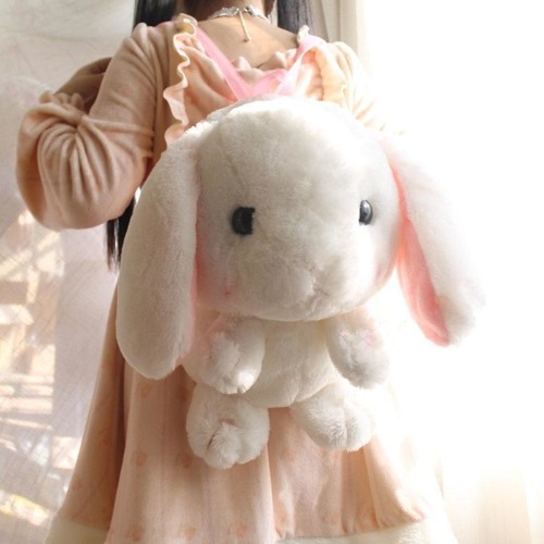 Baby Bun Backpack - White