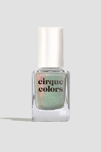 Cirque Colors Shimmer Holographic Sparkle Nail Polish - 0.37 fl. oz. (11 ml) - Vegan, Cruelty-Free, Non-Toxic Formula (Succulent Garde) - Succulent Garde